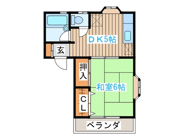 シャトル加茂の物件間取画像